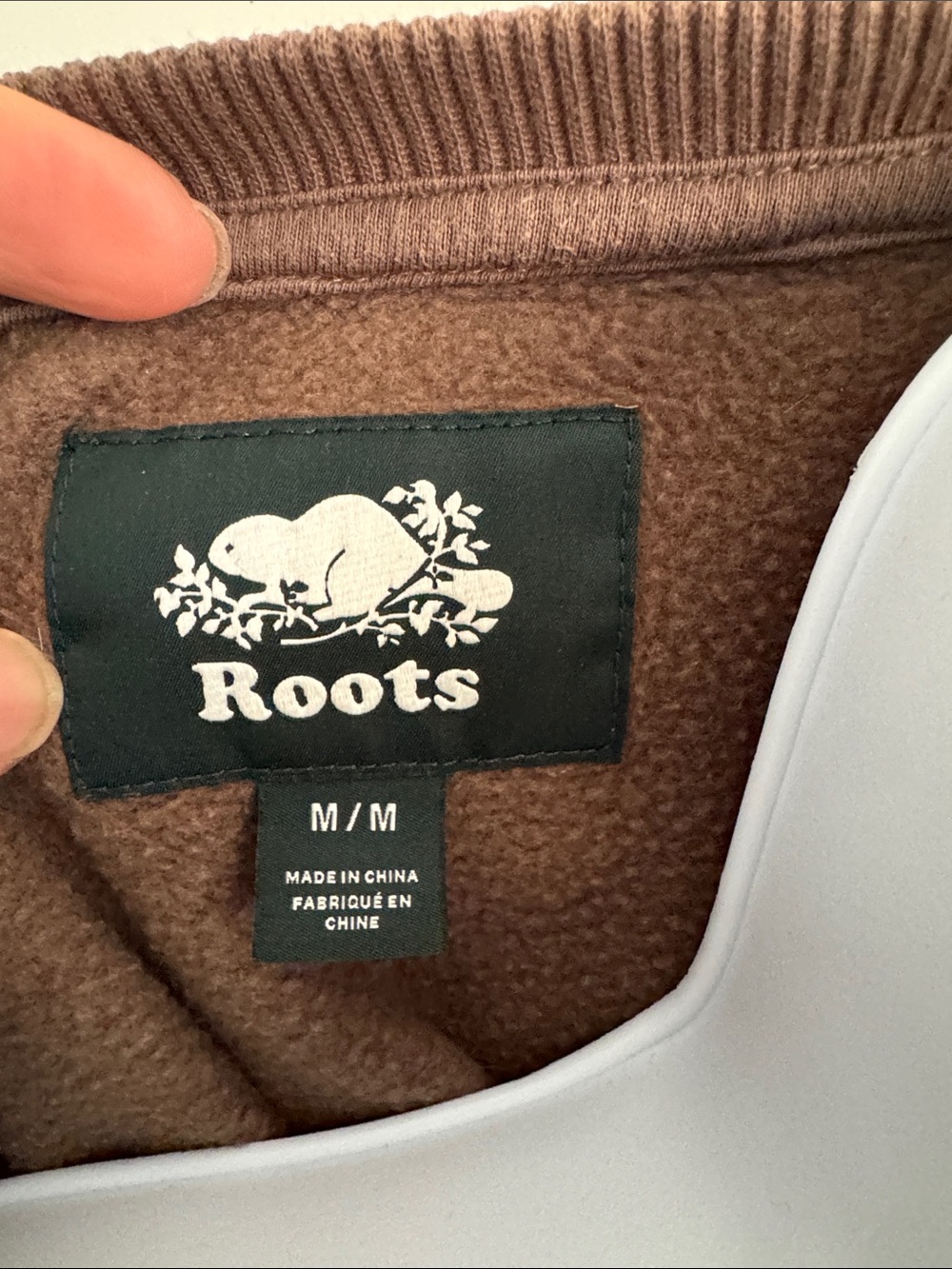 Roots Brown 'Roots Canada Athletics' Crewneck Sweatshirt - Picture 7 of 8